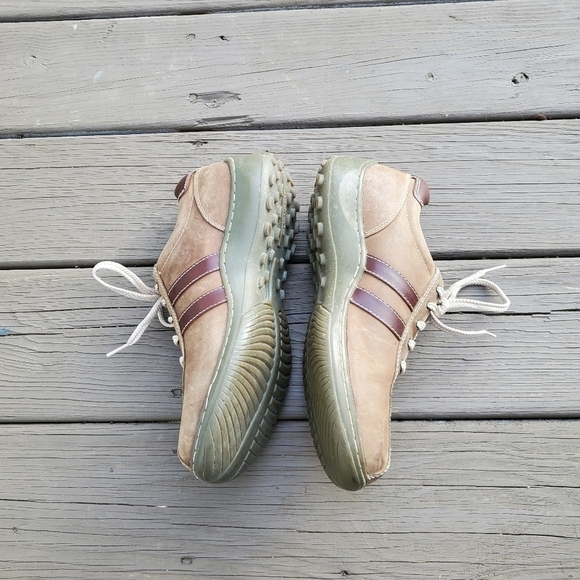 Vintage 90s y2k‎ Skechers Tan Brown Nubuck Suede Leather Bicycle Casual Shoes 9 main image 4